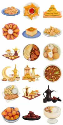 Ramadan Kareem Stickers android App screenshot 1