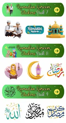 Ramadan Kareem Stickers android App screenshot 3