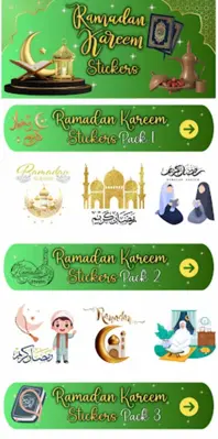 Ramadan Kareem Stickers android App screenshot 5